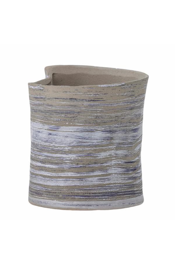 Bloomingville Adelle Flowerpot, Grey, Stoneware