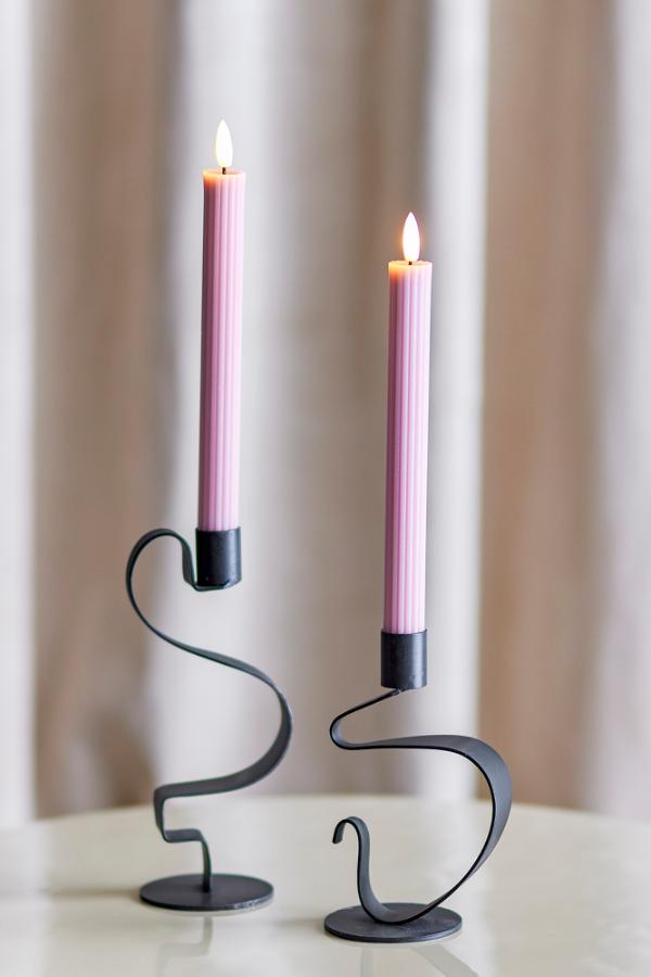 Bloomingville Ponza LED Candle, Rose, Paraffin