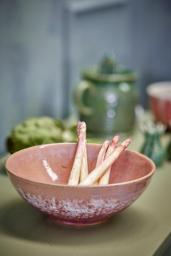 Creative Collection Darlene Bowl, Rose, Stoneware