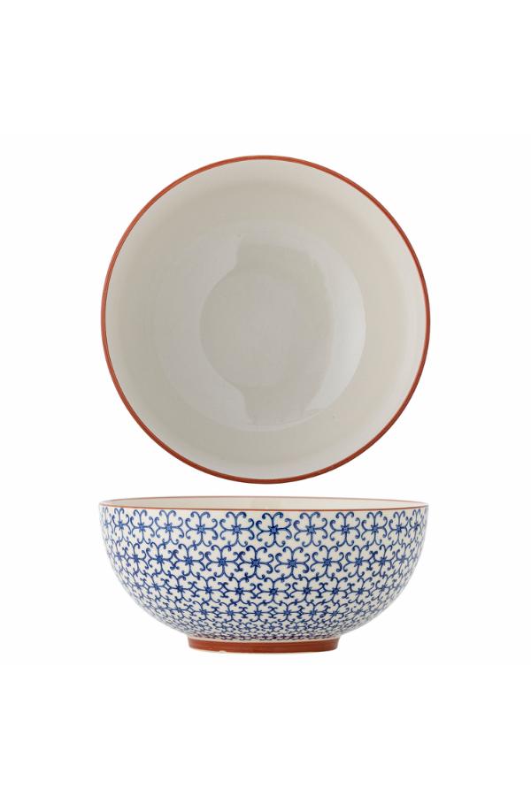 Bloomingville Karine Bowl, Blue, Stoneware