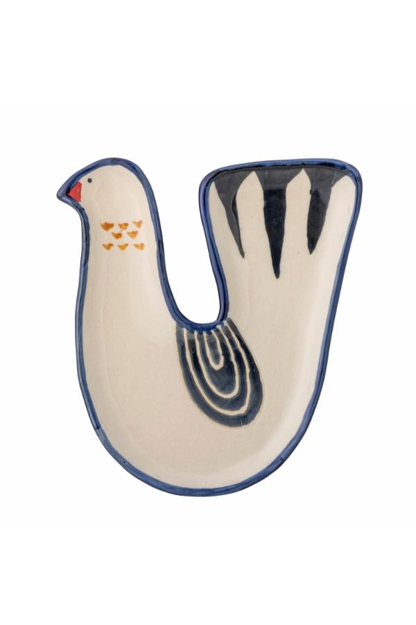 Bloomingville Trudy Bowl, White, Stoneware