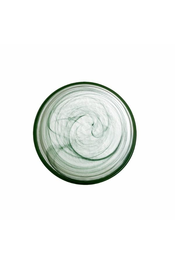 Bloomingville Amelie Bowl, Green, Glass