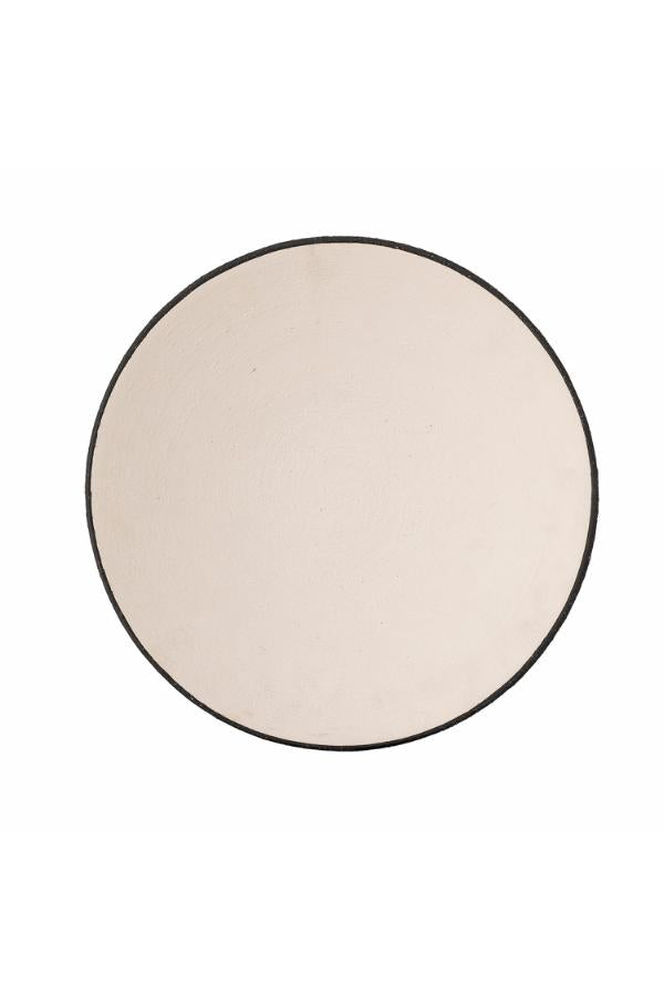 Bloomingville Mayotte Pedestal Bowl, Black, Stoneware