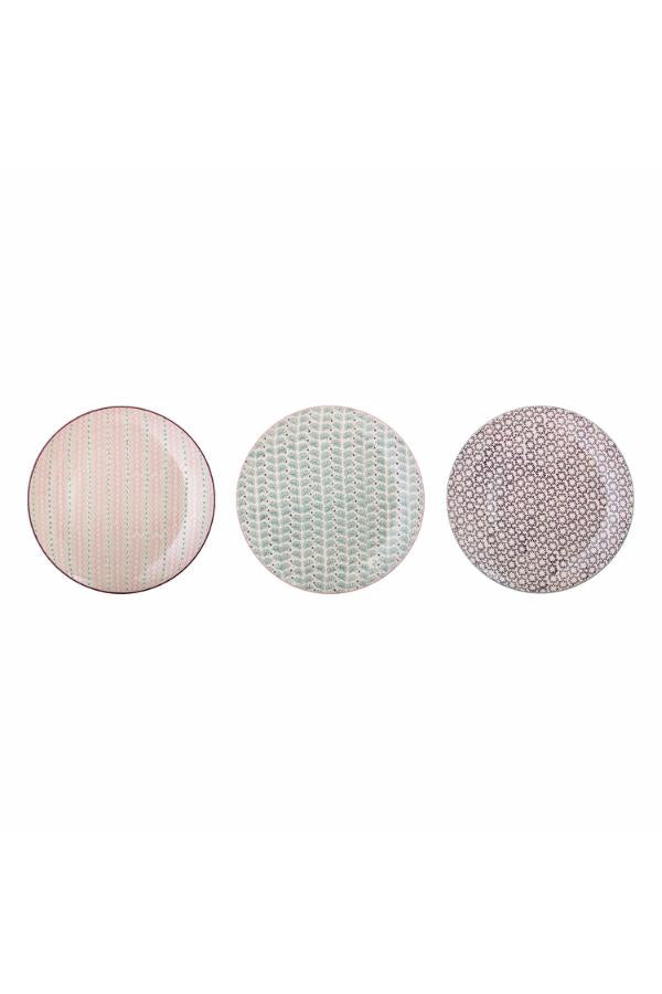 Bloomingville Maya Plate, Multi, Stoneware