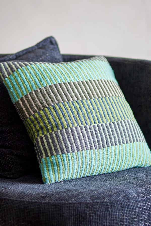 Creative Collection Isnel Cushion, Multi, Recycled Cotton