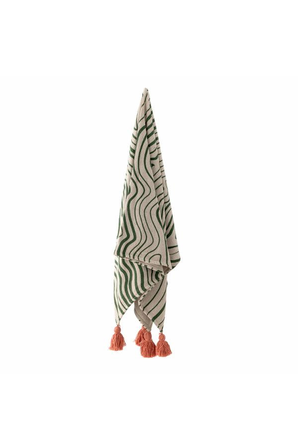 Bloomingville Woodsby Throw, Multi, Recycled Cotton
