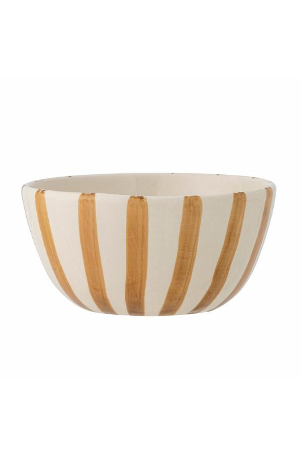 Creative Collection Begonia Bowl, Brown, Stoneware