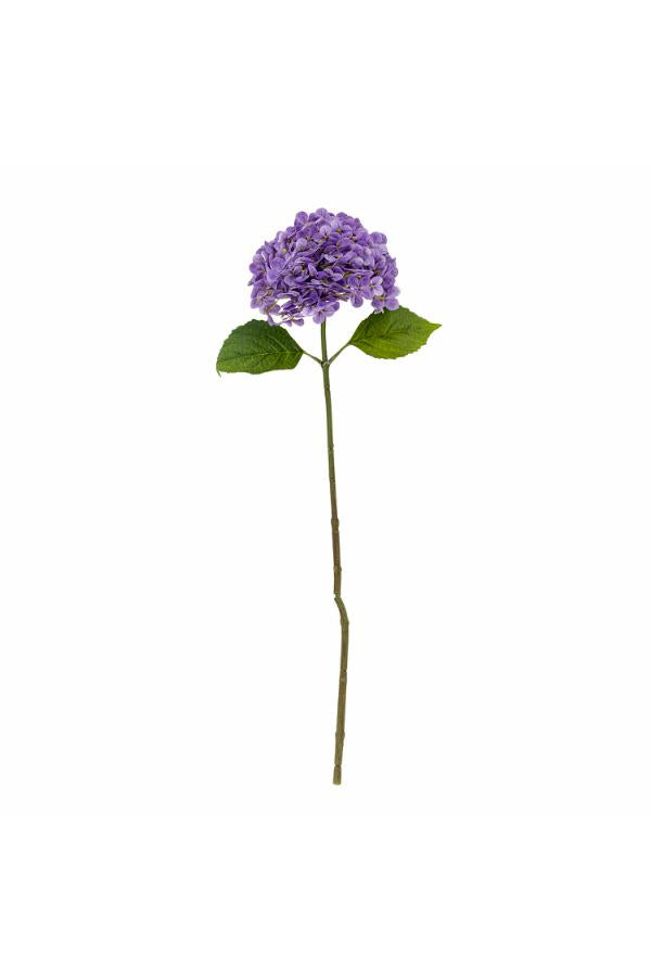 Bloomingville Hydrangea Stem, Purple, Artificial Flowers