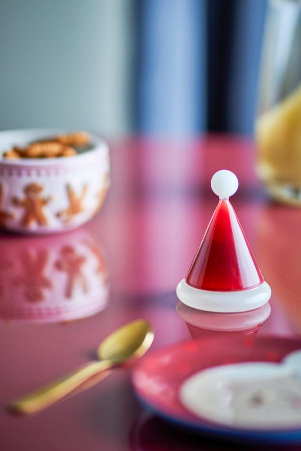 Bloomingville Patrice Toothpick Holder, Red, Glass