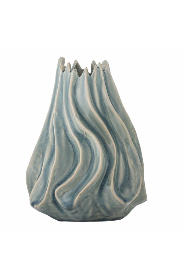 Creative Collection Dilara Vase, Blue, Stoneware