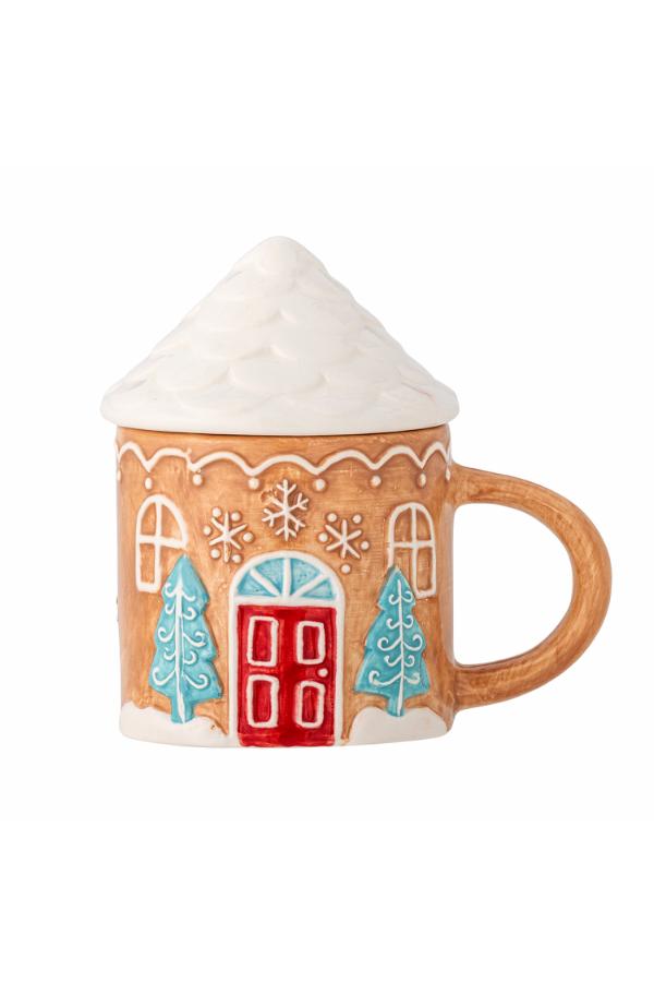 Bloomingville Ginnie Mug, Brown, Stoneware