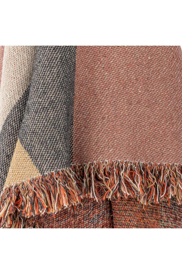 Bloomingville Arni Throw, Multi, Recycled Cotton