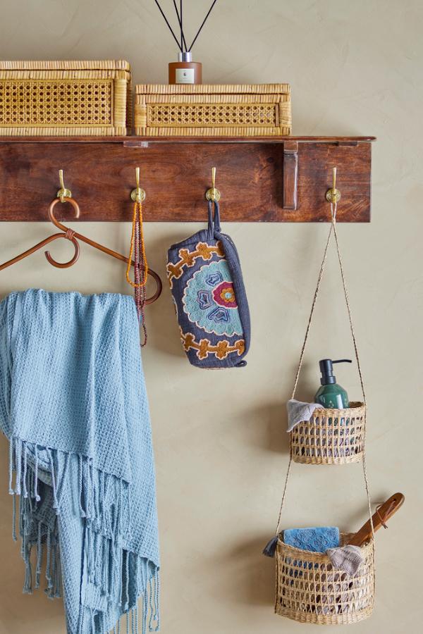 Bloomingville Lally Box w/Lid, Nature, Rattan