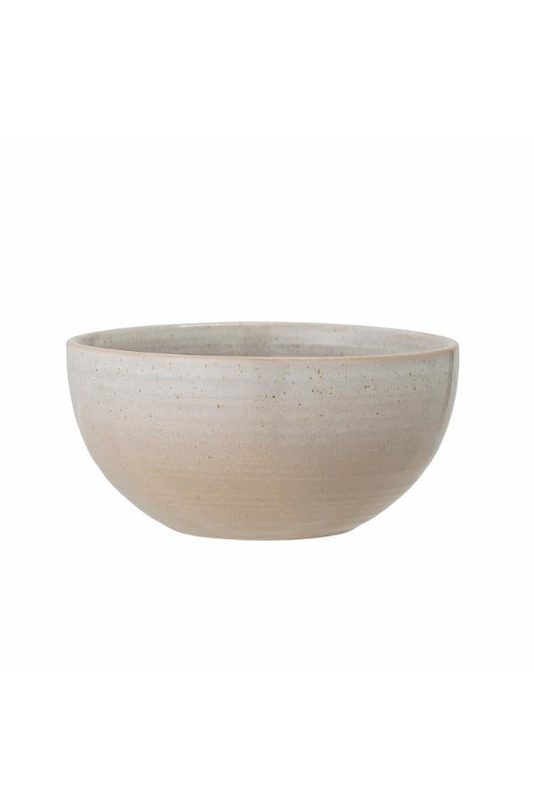 Bloomingville Taupe Bowl, Grey, Stoneware
