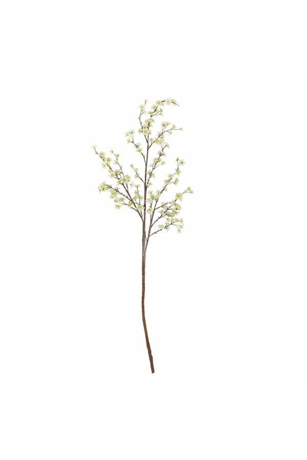 Bloomingville Apple Branch, White, Artificial Flowers