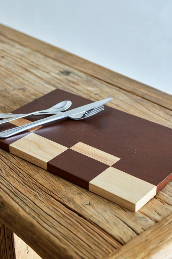 Bloomingville Seldon Cutting Board, Brown, Rubberwood