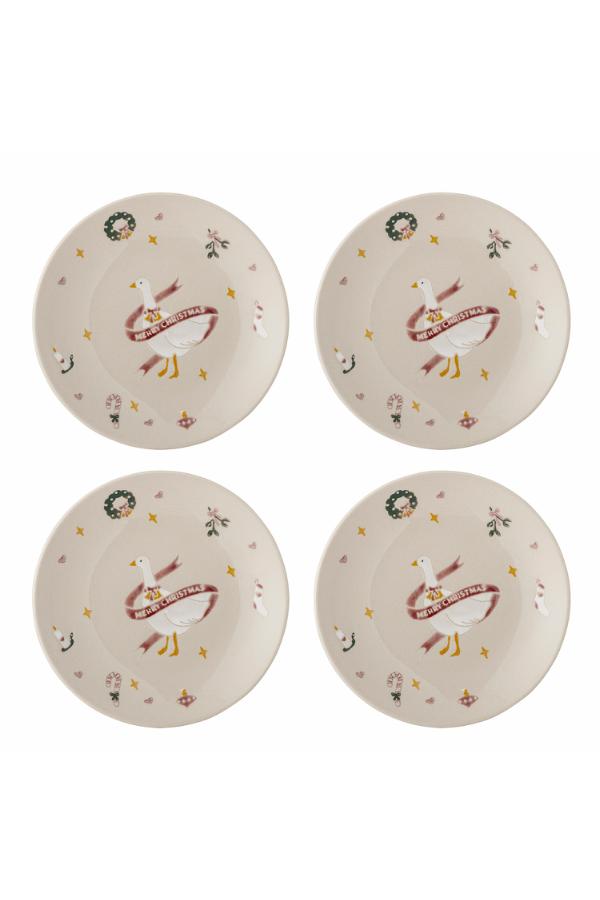 Bloomingville Mary Plate, Multi, Stoneware