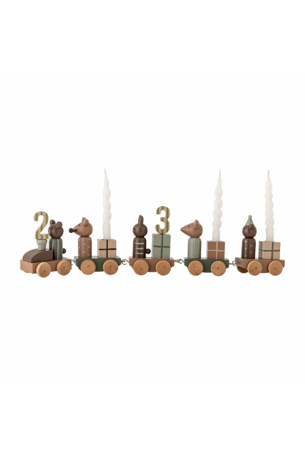 Bloomingville Mini Junaid Birthday Decoration, Multi, FSC®100%, MDF