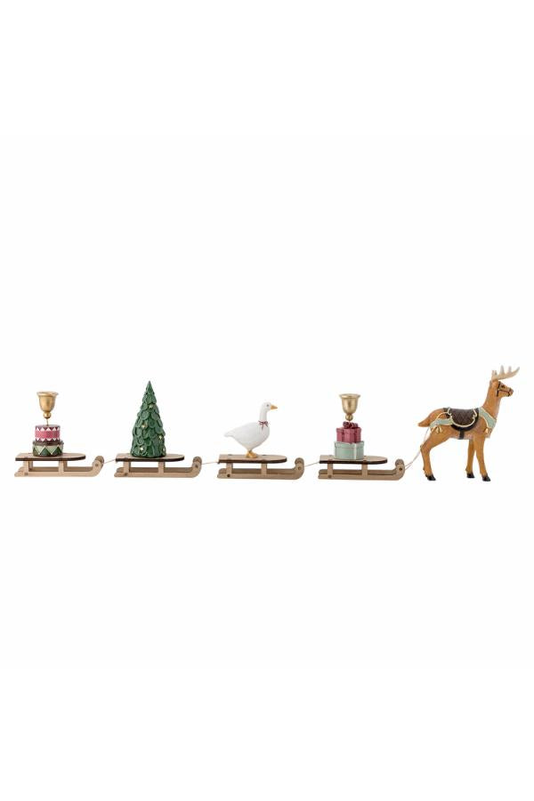 Bloomingville Dasher Deco, Multi, Polyresin