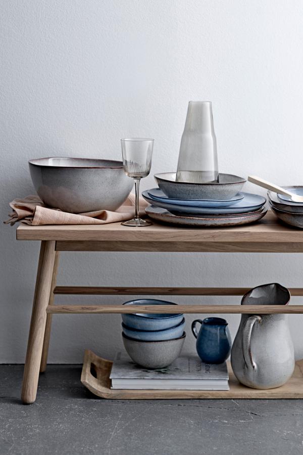Bloomingville Sandrine Bowl, Nature, Stoneware