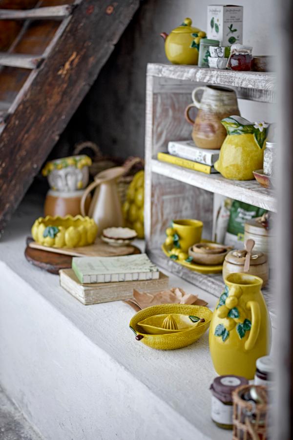 Creative Collection Limone Bowl, Yellow, Stoneware