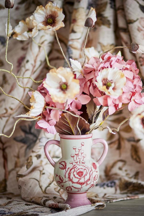 Creative Collection Alea Vase, Rose, Stoneware