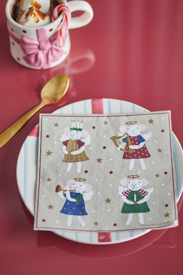 Bloomingville Peo Napkin, Multi, FSC®Mix, Paper