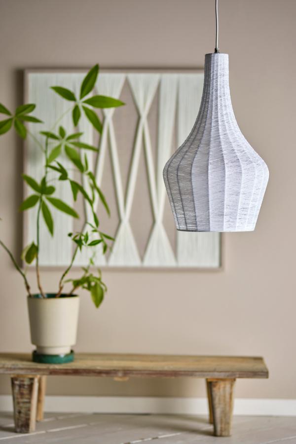 Bloomingville Thuja Pendant Lamp, Nature, Polyester