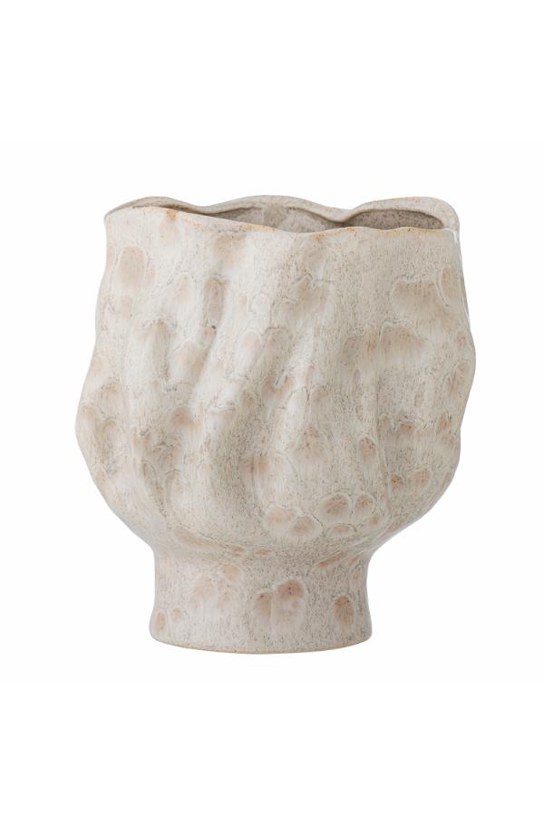 Bloomingville Adair Vase, White, Stoneware
