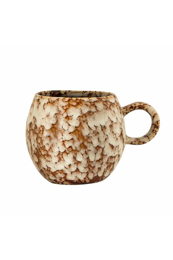 Bloomingville Paula Cup, Brown, Stoneware