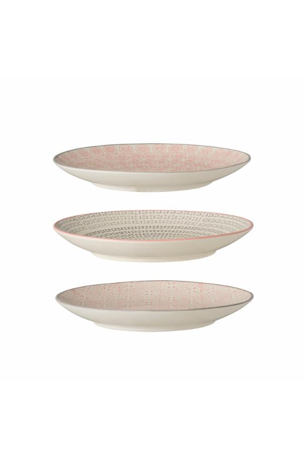 Bloomingville Cécile Plate, Multi, Stoneware