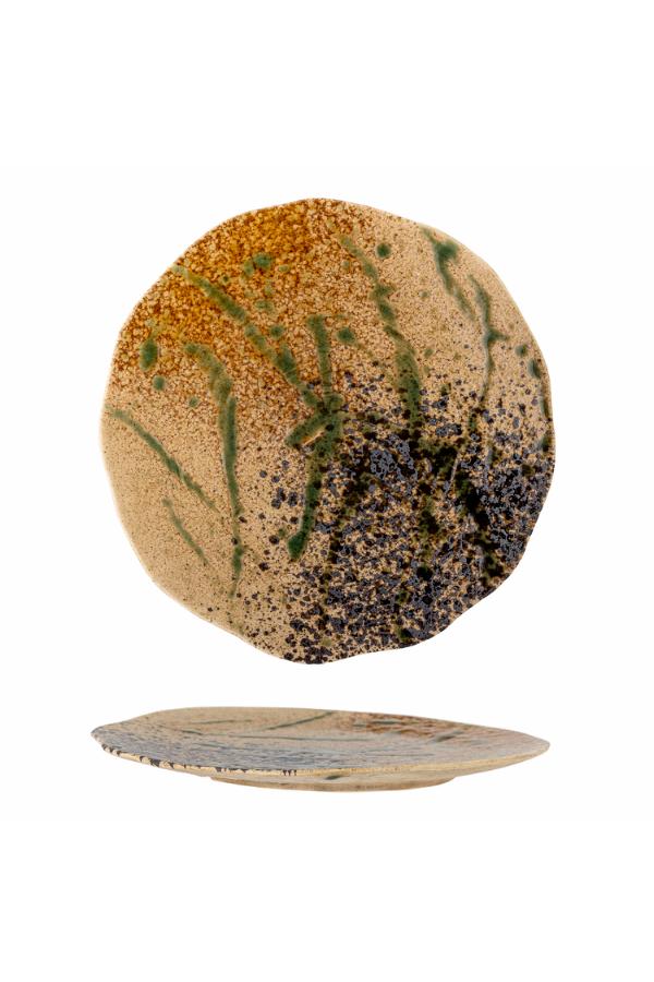 Creative Collection Larken Plate, Multi, Stoneware