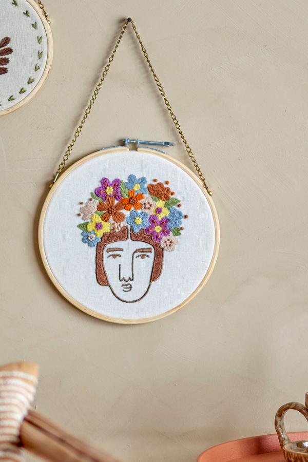 Bloomingville Cambiano Wall Decor, Multi, Cotton