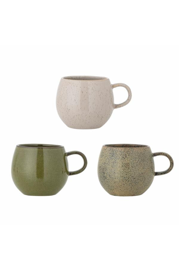 Bloomingville Addison Mug, Green, Stoneware