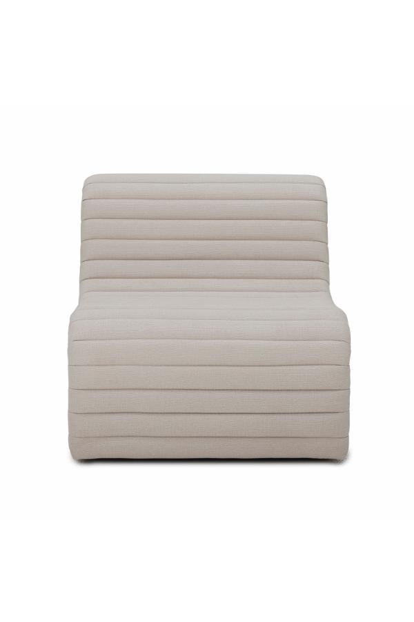 Bloomingville Allure Lounge Chair, Nature, Polyester