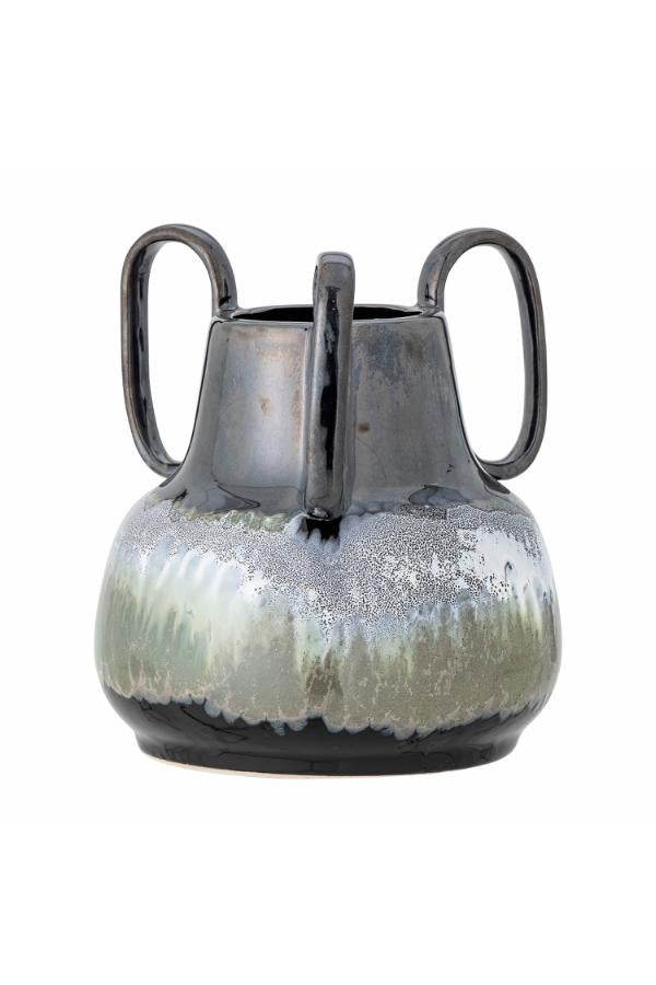 Creative Collection Selim Vase, Black, Stoneware
