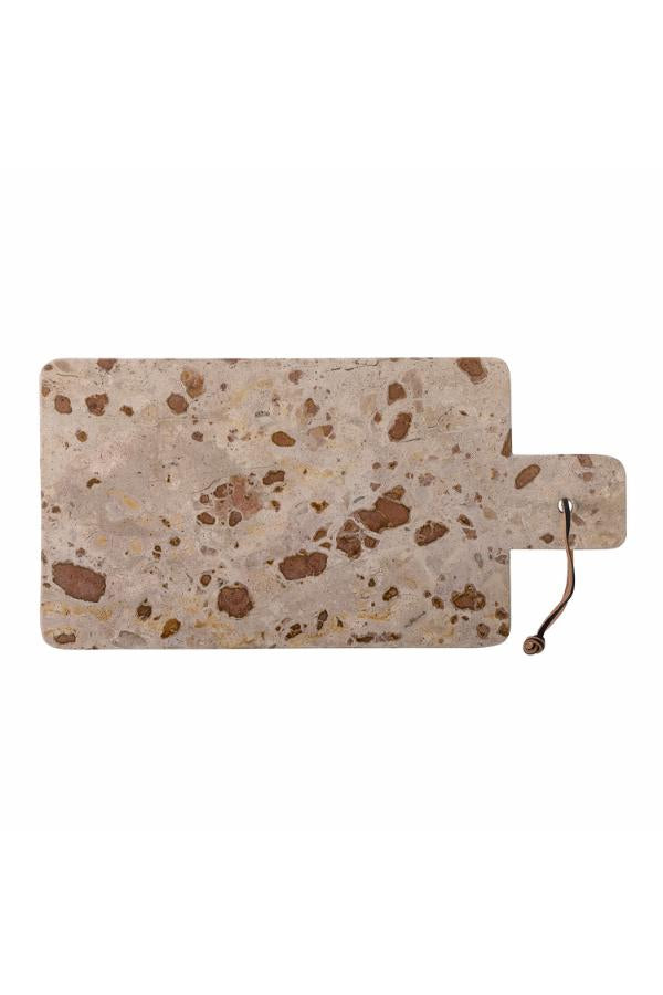 Bloomingville Nukaka Cutting Board, Brown, Marble