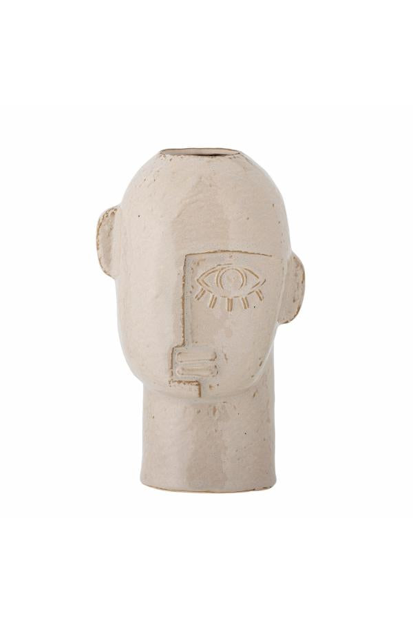 Bloomingville Lizzie Vase, Nature, Stoneware