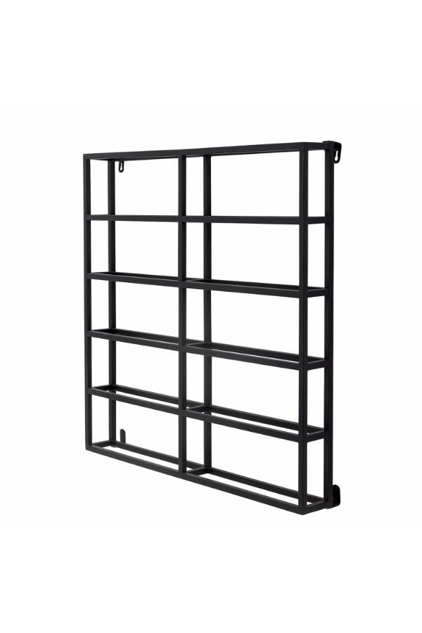 Bloomingville Magne Wine Rack, Black, Metal
