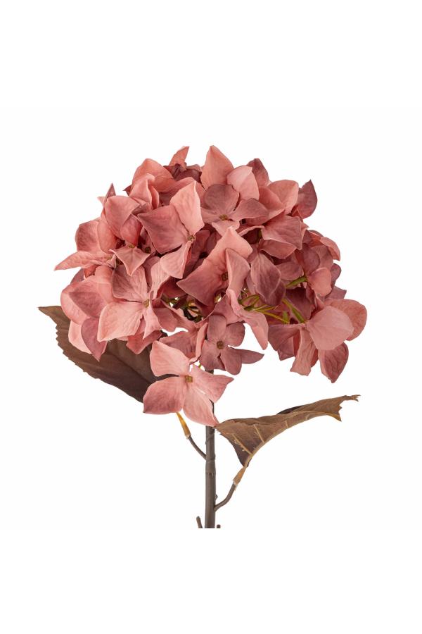 Bloomingville Hydrangea Stem, Rose, Artificial Flowers