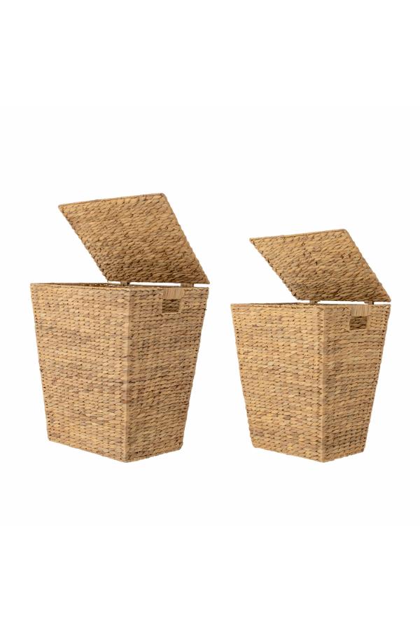 Bloomingville Mios Laundry Basket, Nature, Water Hyacinth