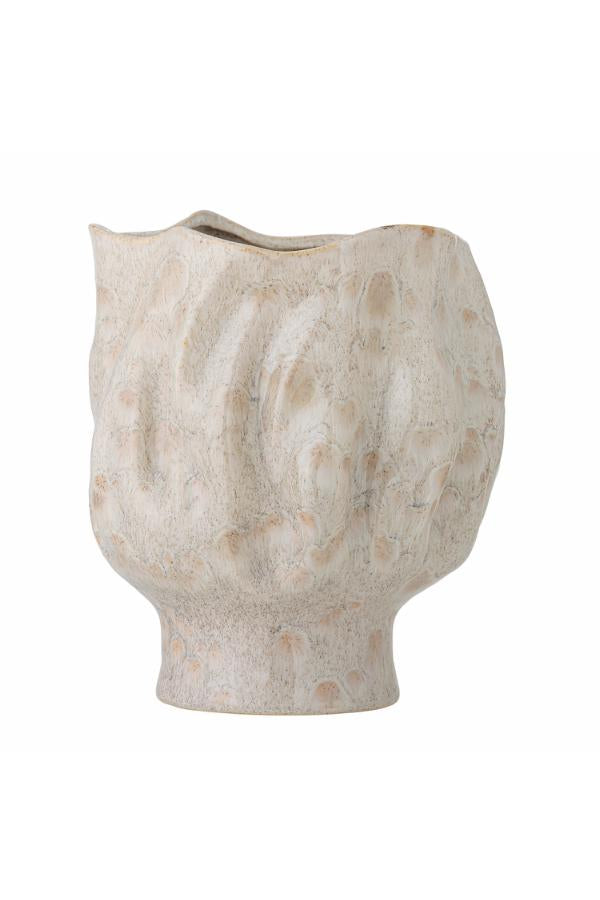 Bloomingville Adair Vase, White, Stoneware