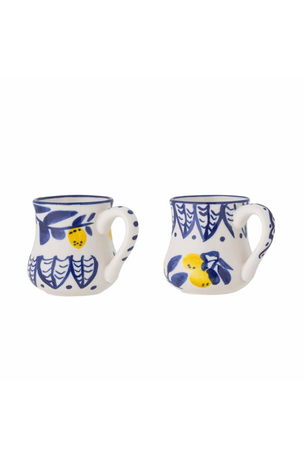 Creative Collection Maxima Espresso Cup, Blue, Stoneware