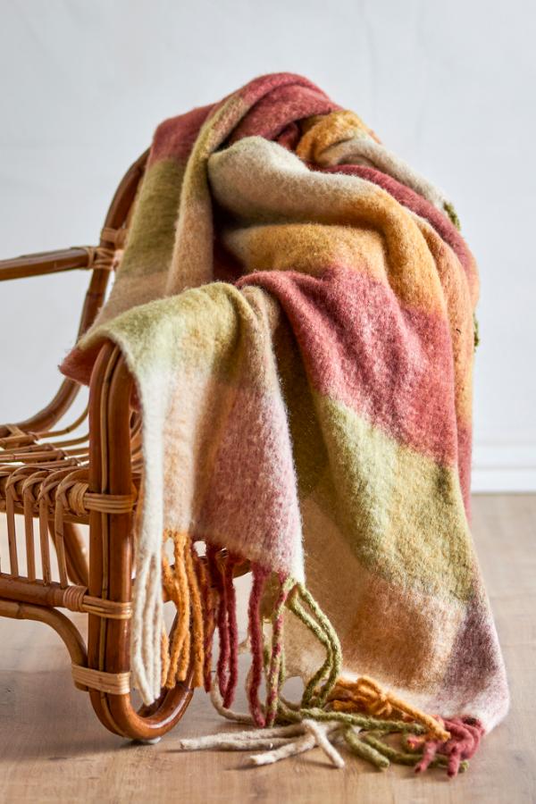 Creative Collection Hamisha Throw, Multi, Polyester OEKO-TEX®