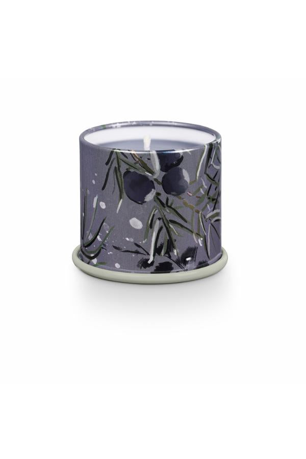 Illume North Sky Demi Vanity Tin Candle, Blue,