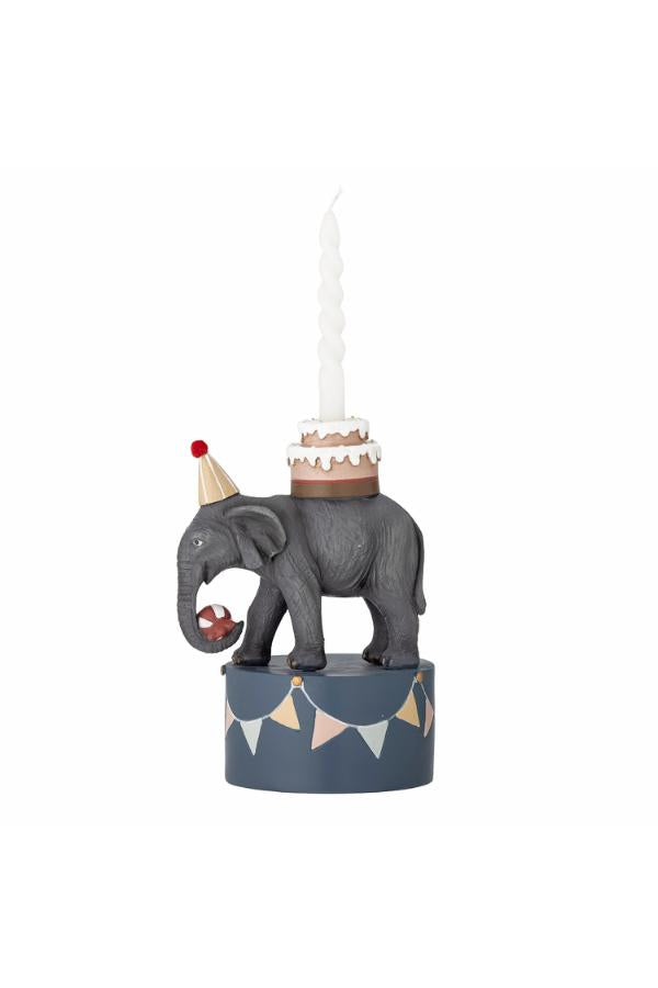 Bloomingville Mini Flor Candle Holder, Multi, Polyresin