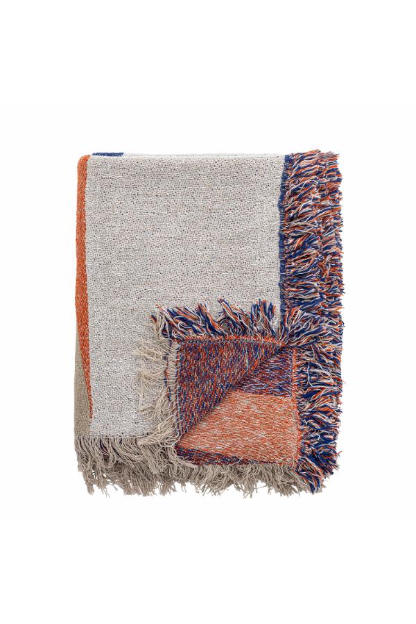 Bloomingville Clarita Throw, Multi, Recycled Cotton