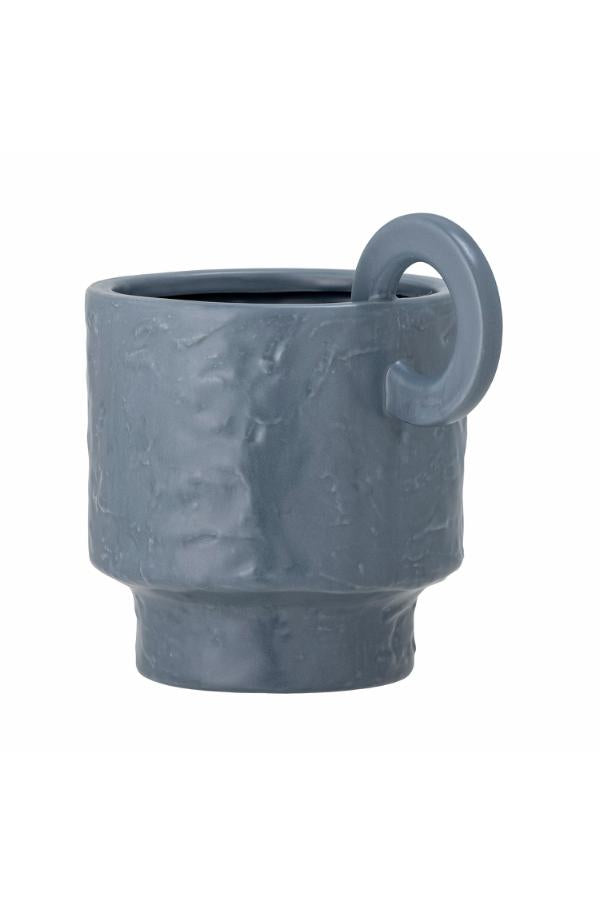 Bloomingville Alfine Flowerpot, Blue, Stoneware