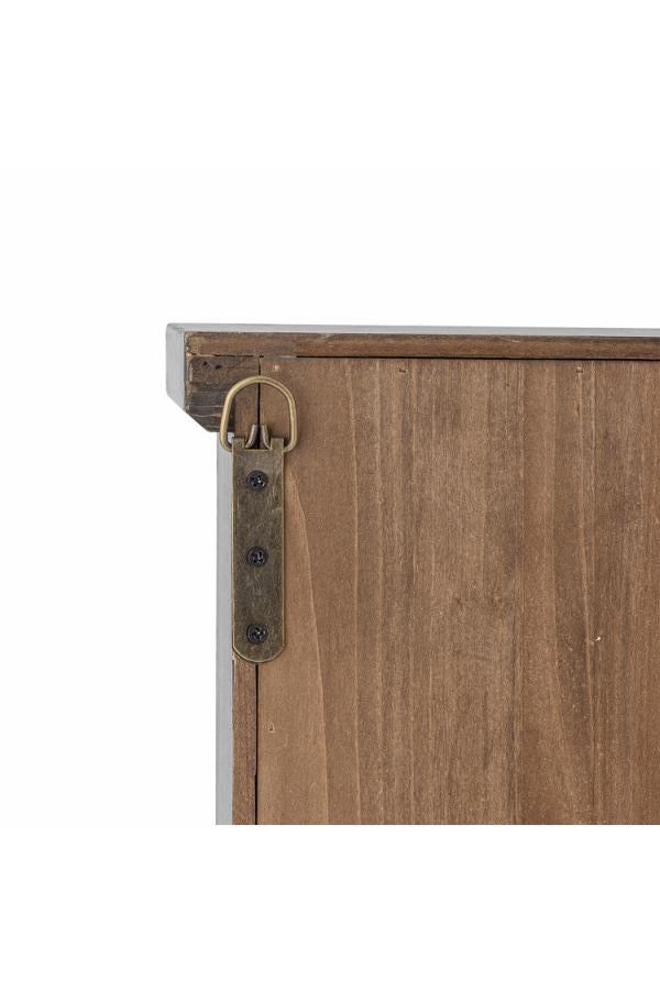 Creative Collection Hazem Cabinet, Black, Firwood