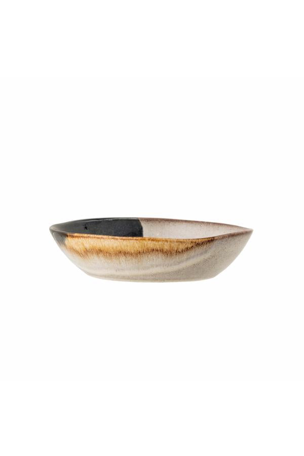Bloomingville Jules Plate Deep, Blue, Stoneware